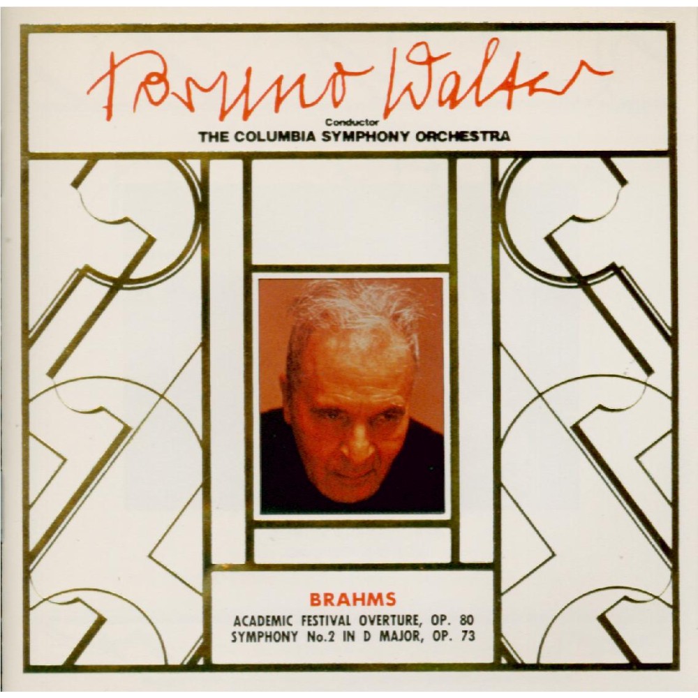 BRAHMS - Walter - Akademische Festouvertüre (Ouverture pour un festival Import Japon..